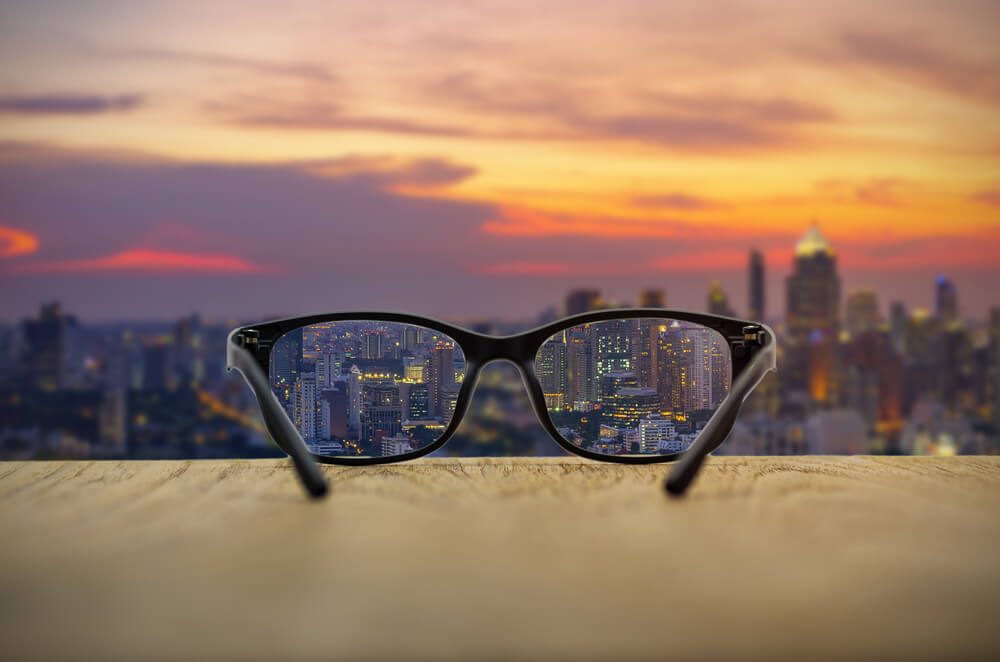Óculos de grau para miopia